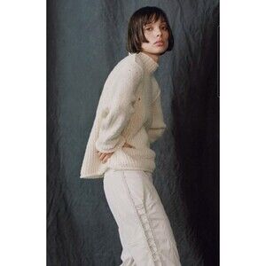 RAG & BONE x Star Wars Merino Wool Sweater Women's Small Limited Edition Cream